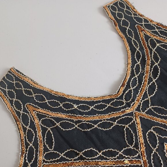 Uniq Sense Fringe Bead Sequin Flapper Dress - Picture 5 of 16